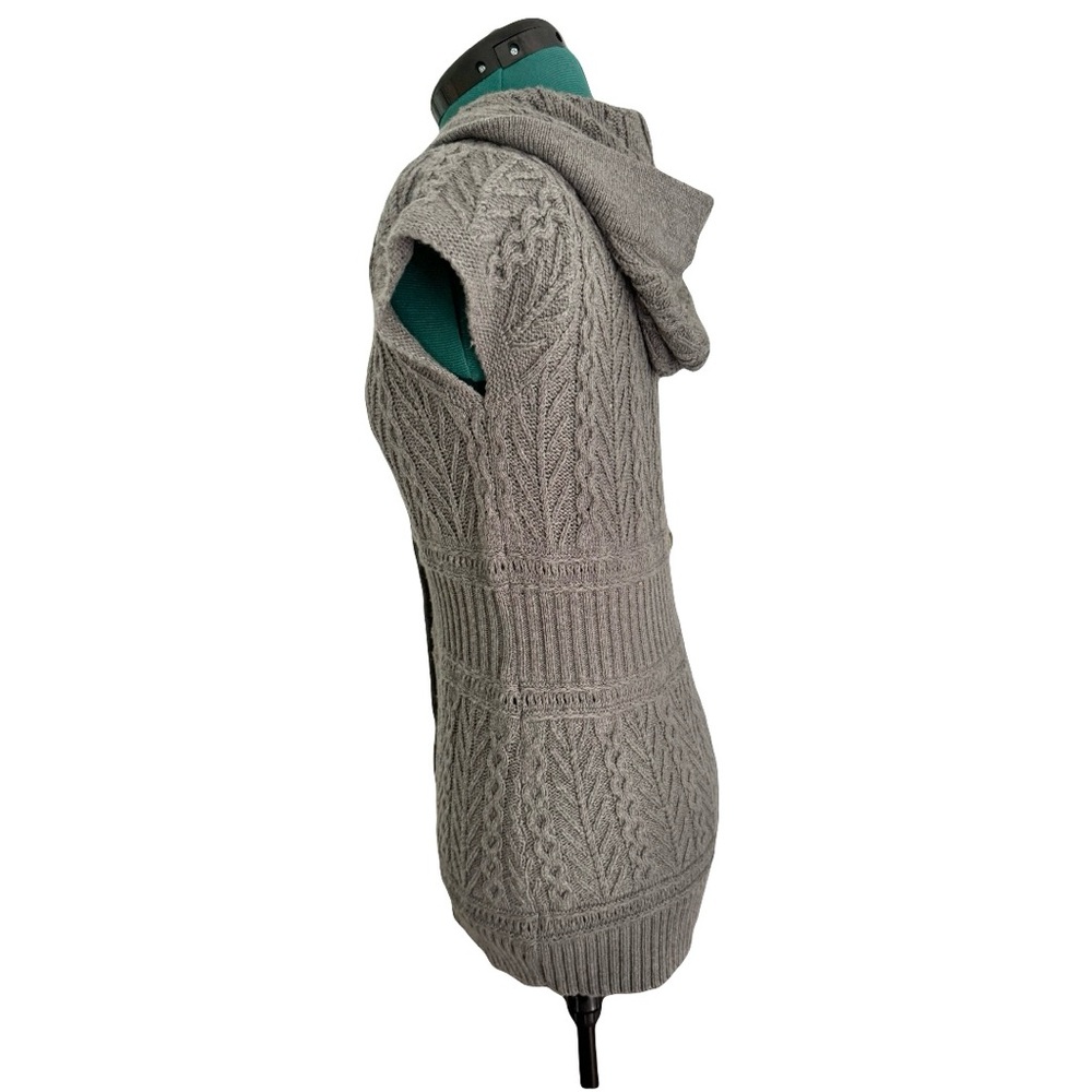Fossil Hooded Cardigan Drop Waist - Picture 4 of 7